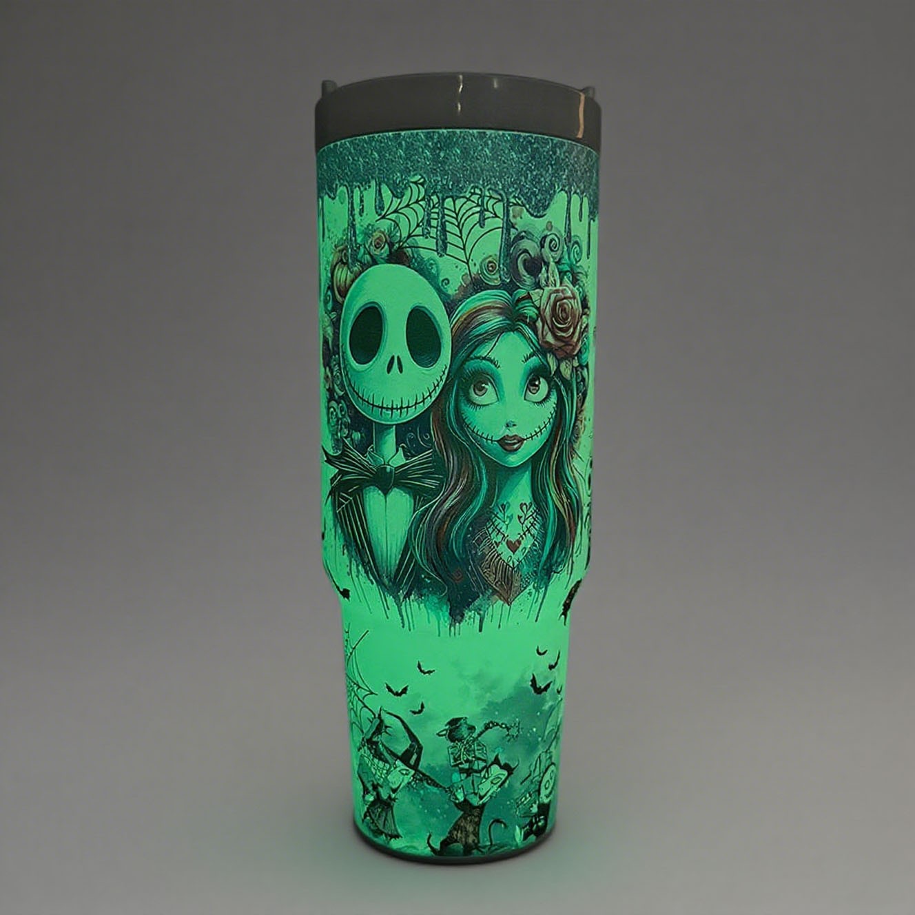 Sally  x Jack Skellington 40 oz Tumbler.