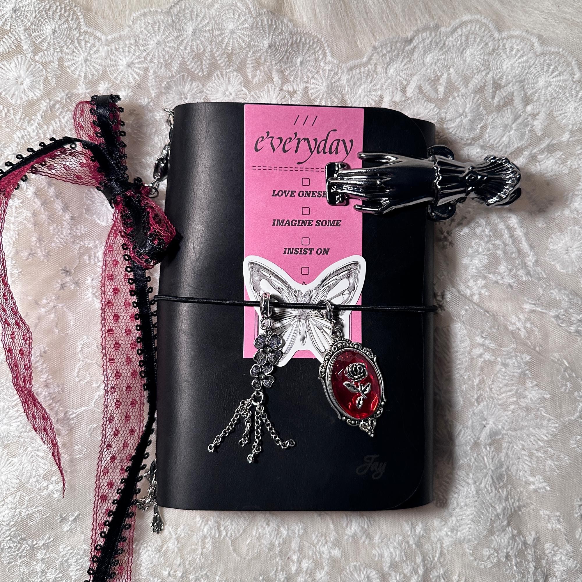 Personalized Trifold Leather Journal Refillable Engraved Traveler Journal Gift for Her