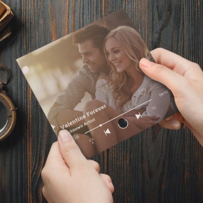 Personalized fridge magnet music album - plays custom song,Personalized Christmas Gifts.