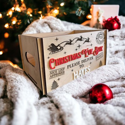 Personalised Children's Christmas Eve Box