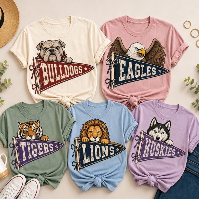 Custom School Spirit Shirt Sweatshirt For Game Day Gift