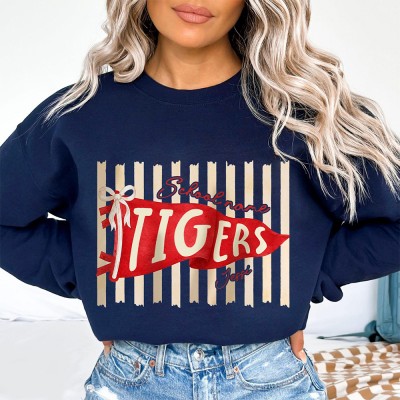 Custom School Spirit Shirt Sweatshirt For Game Day Gift