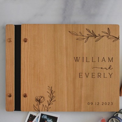 Adventure Book Scrapbook Couples Gift for Boyfriend, Anniversary Gifts Couples, Personalized Gift, Valentines Day Gift for Him