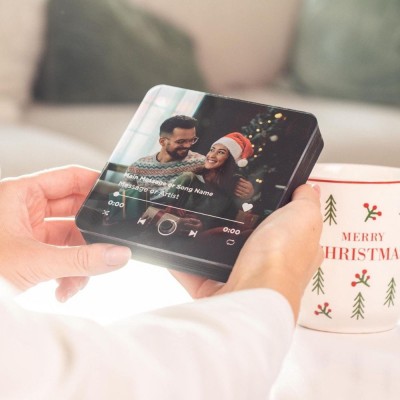Personalized fridge magnet music album - plays custom song,Personalized Christmas Gifts.
